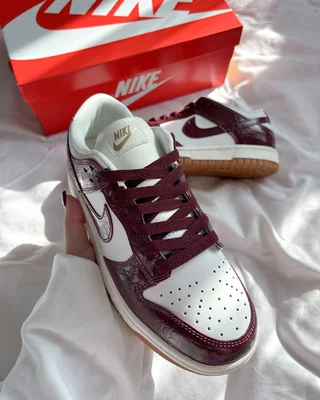 Nike Nike(WMNS) Nike Dunk Low LX 'Dark Team Red Croc' — головне фото товару
