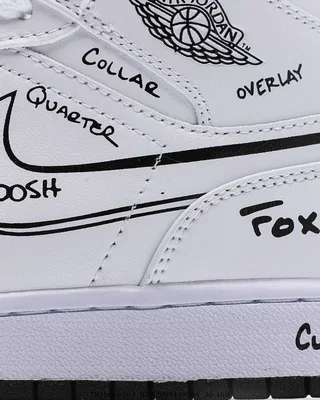 Nike 1 Retro Schematic — головне фото товару