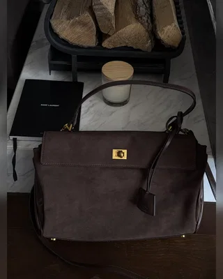 Balenciaga Rodeo Large Brown Suede Gold Hardware — головне фото товару