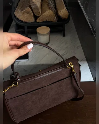 Balenciaga Rodeo Large Brown Suede Gold Hardware — головне фото товару