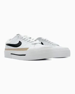 Nike Court Legacy Lift White Black — головне фото товару