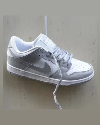 Nike Dunk Low Light Grey White — головне фото товару