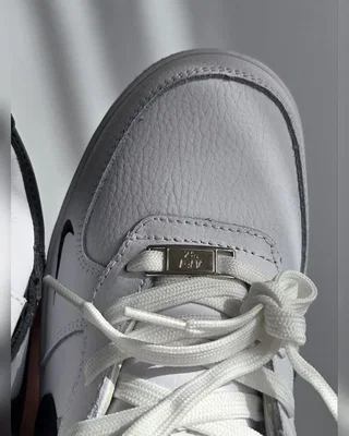 Nike Air Force Utility Fur • White Black • — головне фото товару