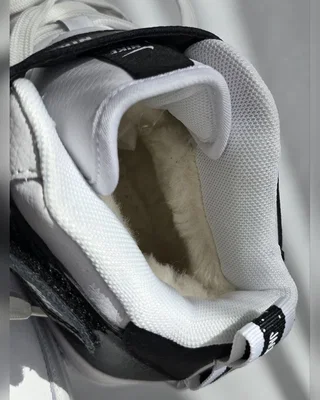 Nike Air Force Utility Fur • White Black • — головне фото товару