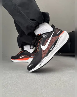 Nike Air Zoom Pegasus 40 Road Running Black Orange — головне фото товару