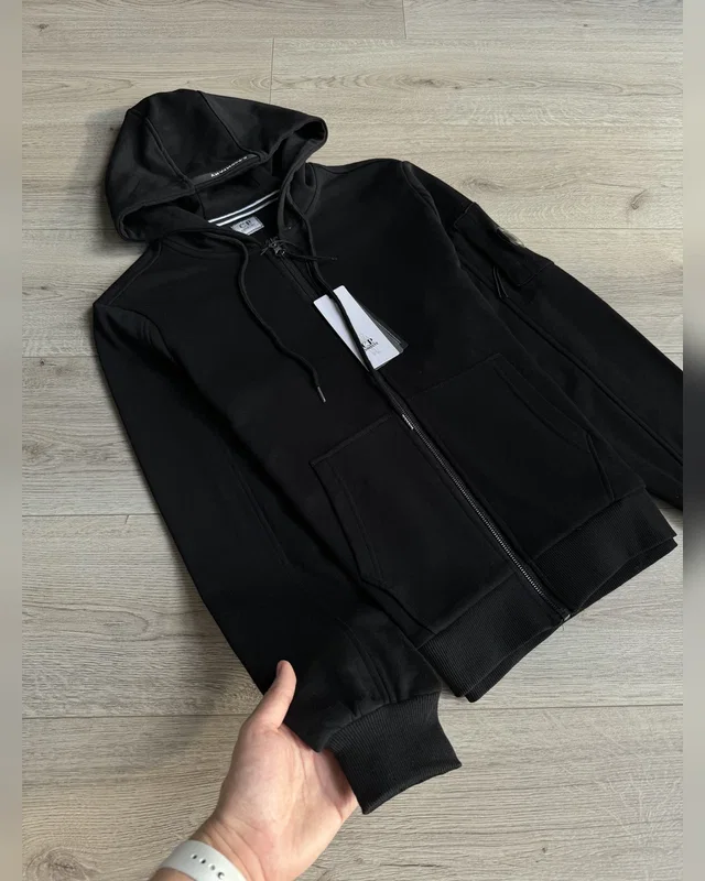 C.P. Company Zip hoodie C.P. Company Black — головне фото товару