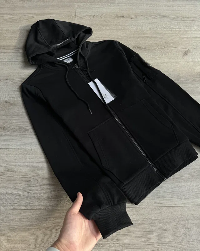 C.P. Company Zip hoodie C.P. Company Black — головне фото товару