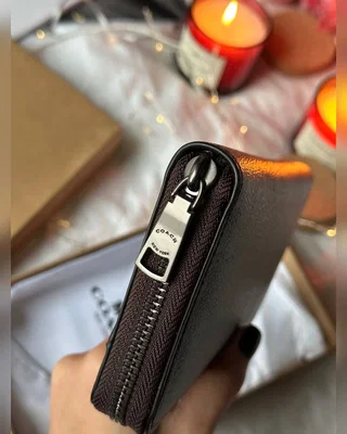 Coach Accordion Wallet Canvas Brown — головне фото товару