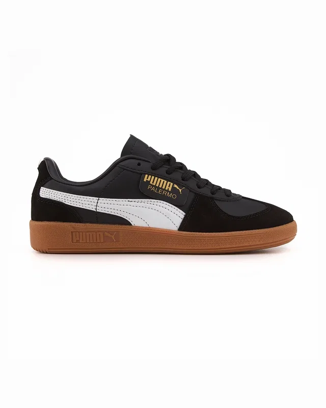 Puma Palermo Leather Black White Gum — головне фото товару