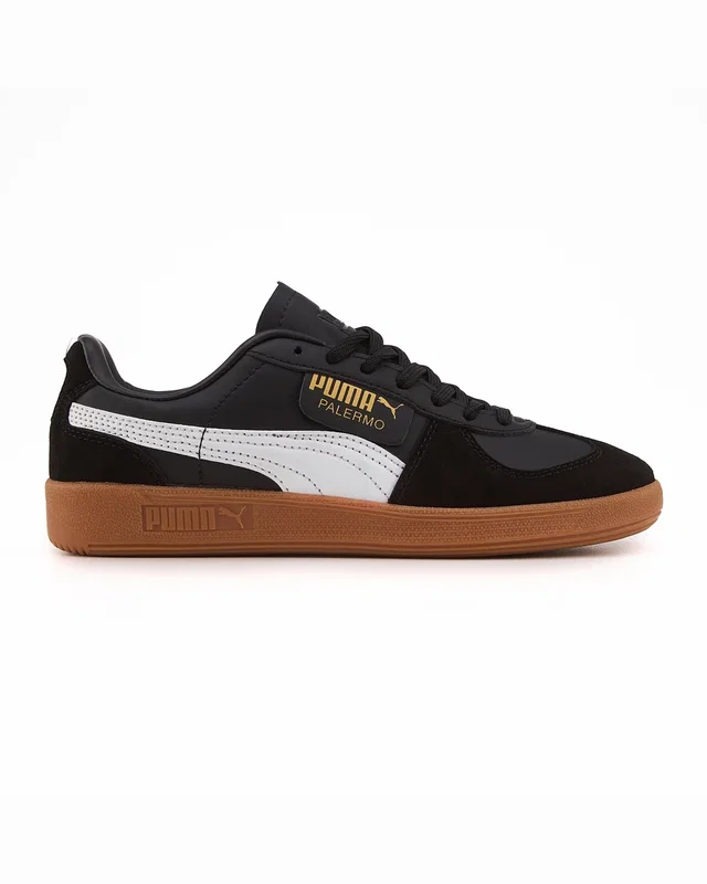 Puma Palermo Leather Black White Gum — головне фото товару