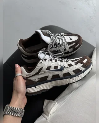 Nike P 6000 White Brown — головне фото товару