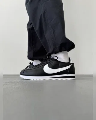 Nike Cortez Basic Black White — головне фото товару