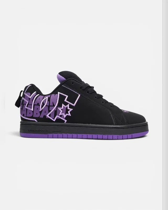 DC Shoes Court Graffik • Black Purple • — головне фото товару