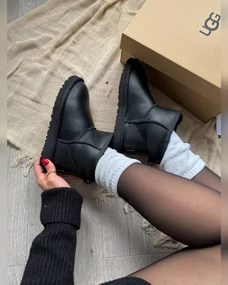 UGG Lether Mini Black — головне фото товару