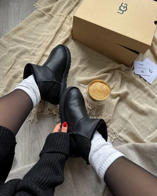 UGG Lether Mini Black — головне фото товару