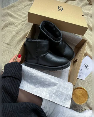 UGG Lether Mini Black — головне фото товару