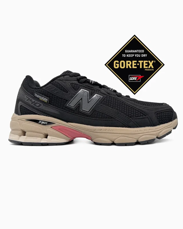 New Balance 740 Black/Beige Gore-Tex — головне фото товару