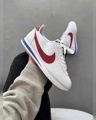 Nike Cortez Basic White Red — головне фото товару