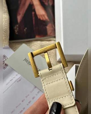 Saint Laurent Belt Cream Gold — головне фото товару