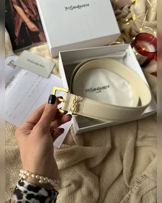 Saint Laurent Belt Cream Gold — головне фото товару