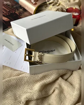 Saint Laurent Belt Cream Gold — головне фото товару