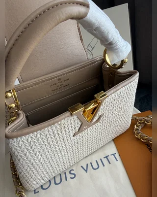 Louis Vuitton Capucines Raffia Beige — головне фото товару