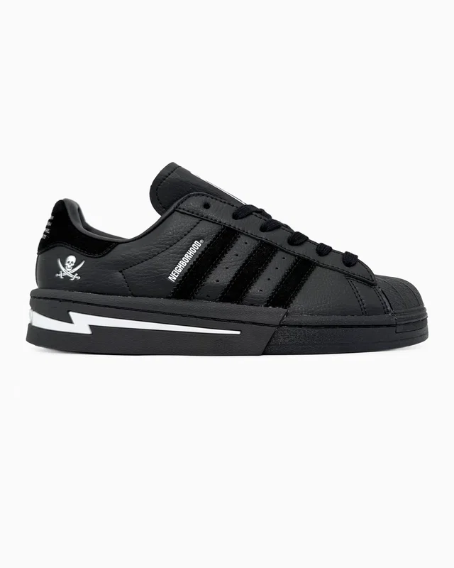 Adidas Superstar x Neighborhood Black White — головне фото товару
