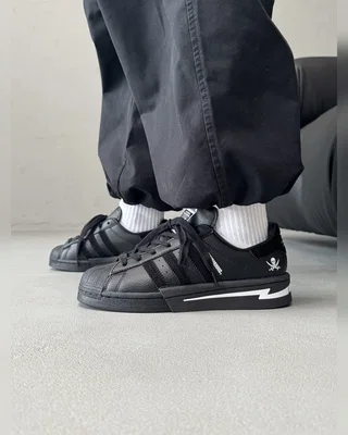Adidas Superstar x Neighborhood Black White — головне фото товару