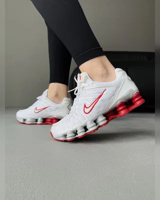 Nike Shox TL White Red — головне фото товару