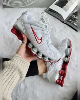 Nike Shox TL White Red — головне фото товару
