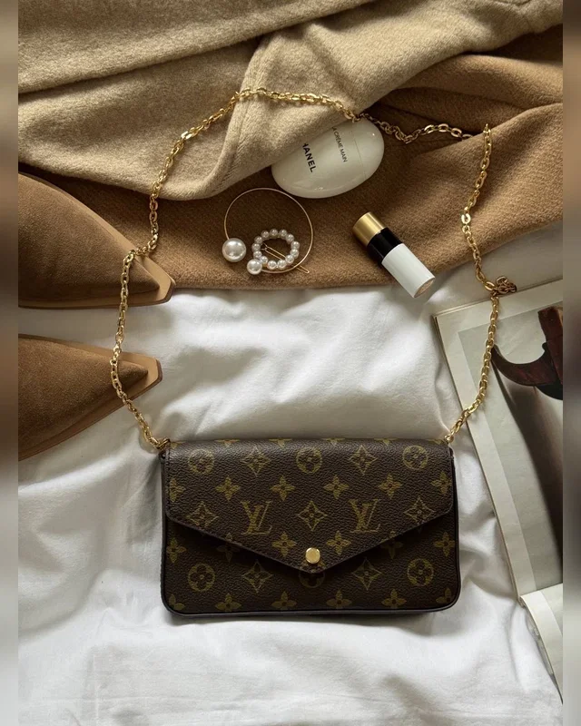 Louis Vuitton Félicie Pochette Bag Monogram Canvas 21 x 11 x 3 — головне фото товару