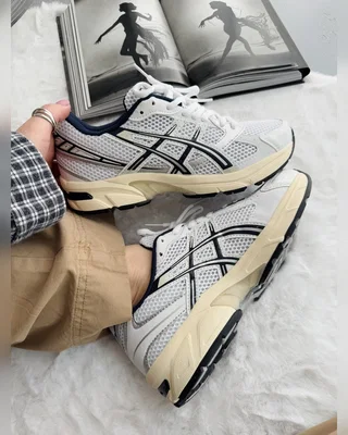 Asics Gel 1130 White Black Beige — головне фото товару