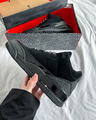 Nike Air Jordan 3 Retro 'Black Cat' 2025 CT8532-001 — головне фото товару