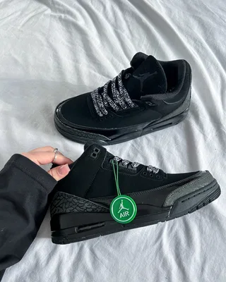 Nike Air Jordan 3 Retro 'Black Cat' 2025 CT8532-001 — головне фото товару