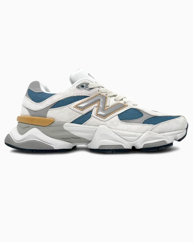 New Balance 9060 Beige/Blue/Yellow — головне фото товару