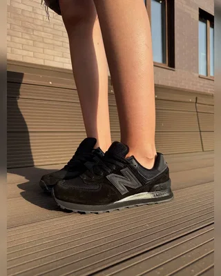 New Balance 574 all black — головне фото товару
