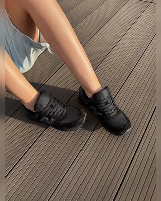 New Balance 574 all black — головне фото товару