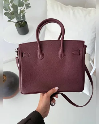 Hermes Hermès Birkin 30 Burgundy (Магнітна коробка) 29 х 22 х 12 — головне фото товару