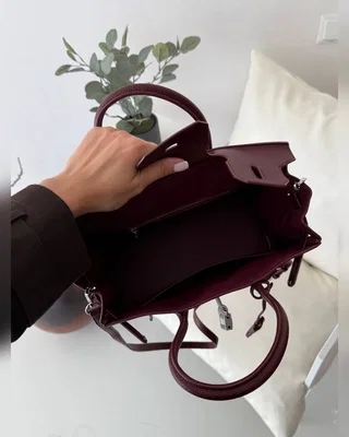 Hermes Hermès Birkin 30 Burgundy (Магнітна коробка) 29 х 22 х 12 — головне фото товару