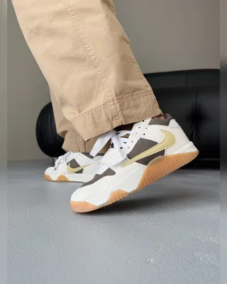 Nike Air Jordan x Travis Scott Jumpman Jack Beige Brown — головне фото товару