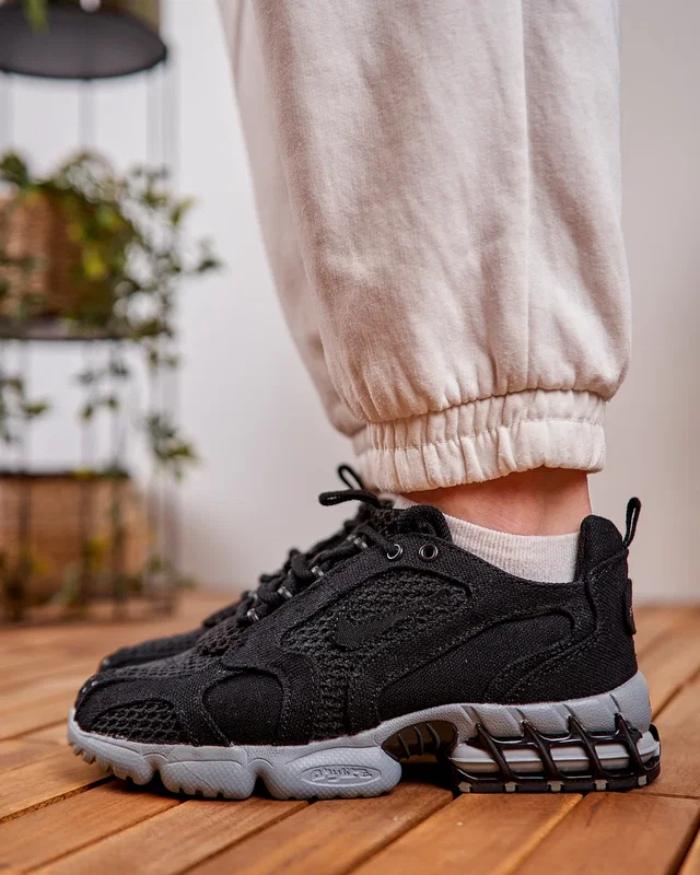 Nike x Stussy Air Zoom Spiridon Cage Black — головне фото товару