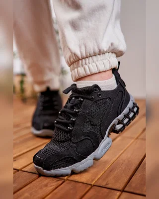 Nike x Stüssy Air Zoom Spiridon Cage Black — головне фото товару