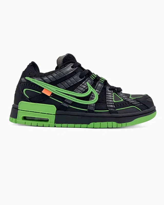 Nike OFF White x Rubber Dunk Black Green — головне фото товару