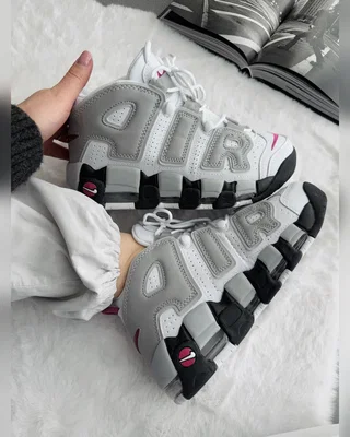 Nike Air More Uptempo 96 White Gray — головне фото товару