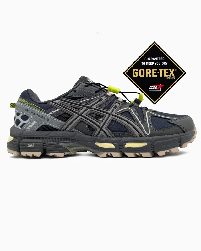 Asics Gel-Kahana 8 Black/Grey/Green Gore-Tex — головне фото товару