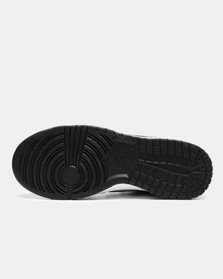 Nike Dunk Low Black Total Orange Mini Swoosh — головне фото товару