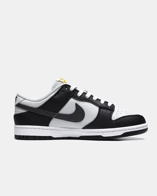 Nike Dunk Low Black Total Orange Mini Swoosh — головне фото товару