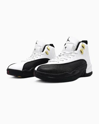 Nike Air Jordan 12 Retro White Black — головне фото товару