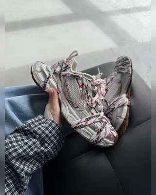 Balenciaga 3XL Extreme Lace Red White — головне фото товару