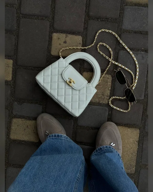 Chanel Kelly Bag Shiny Aged Calfskin Milk& Gold Hardware Коробка магніт + Захисна коробка 18 х 12 х 5.5 — головне фото товару